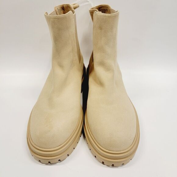 Gianni Bini Marvin Suede Lug Chelsea Combat Boot Size 8.5 9.5 NWT - Picture 3 of 8